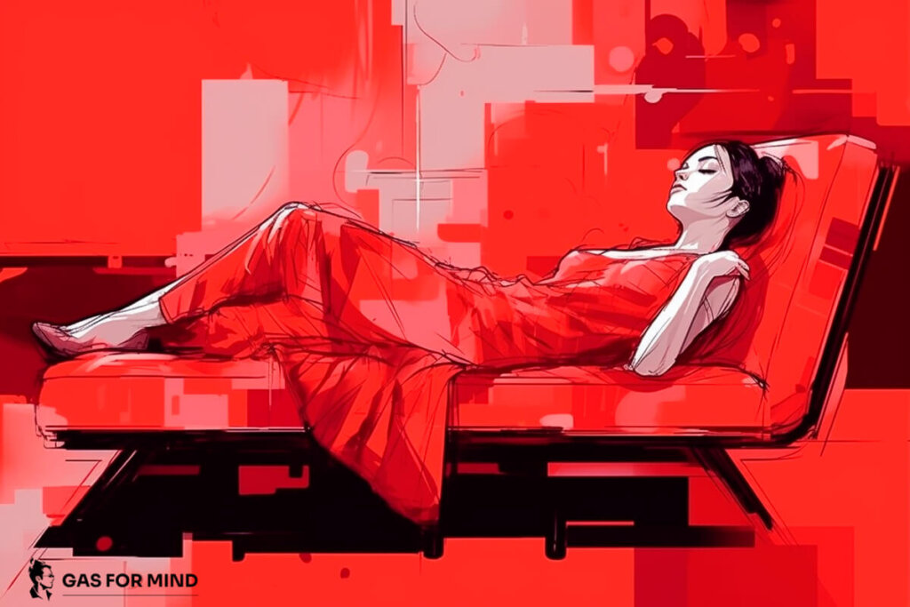 Дівчина на сеансі аналітичної психології