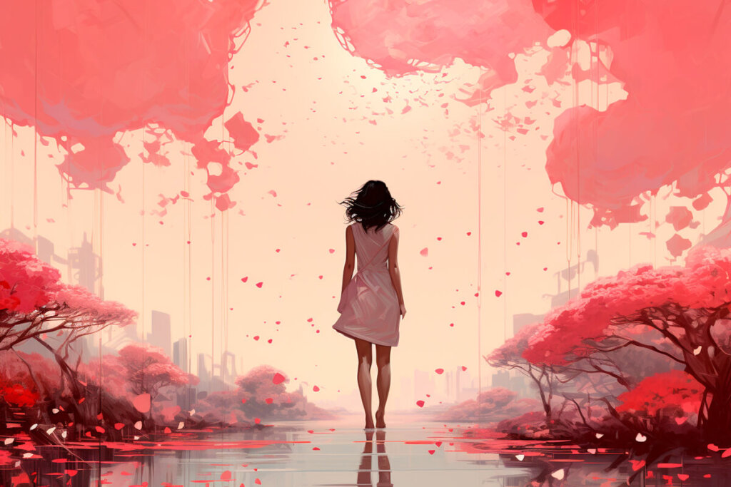 Дівчина, що шукає свій шлях через логотерапію