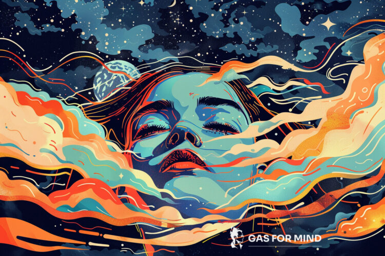 Дівчина блукає у сновидіннях